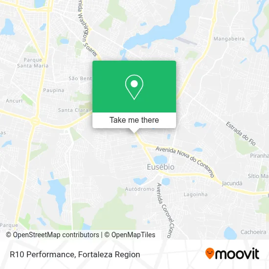 R10 Performance map