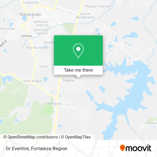Gr Eventos map