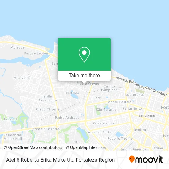 Ateliê Roberta Erika Make Up map