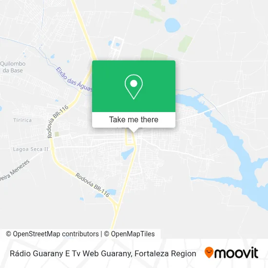 Rádio Guarany E Tv Web Guarany map