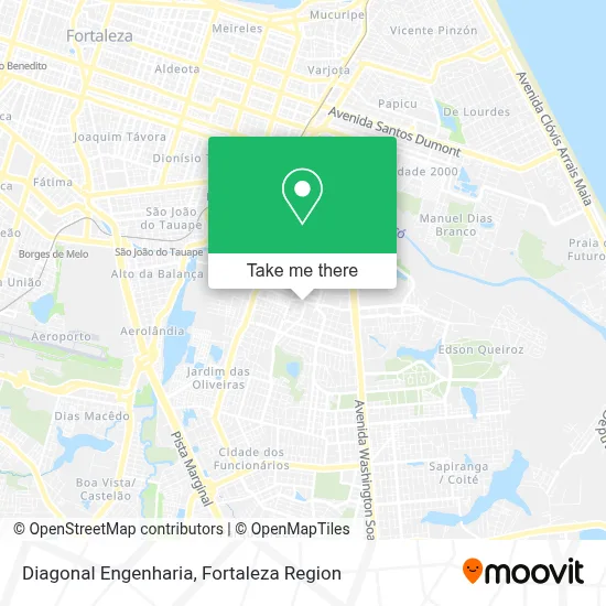 Diagonal Engenharia map