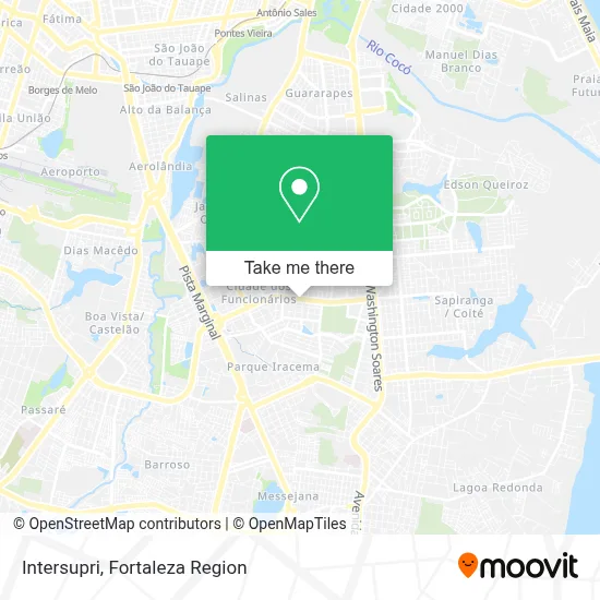 Intersupri map