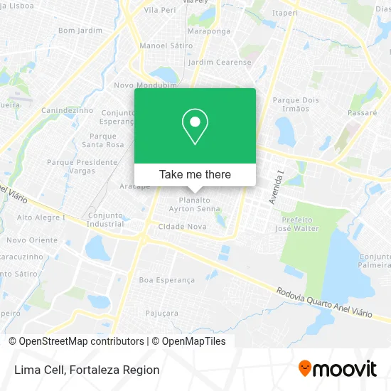 Lima Cell map