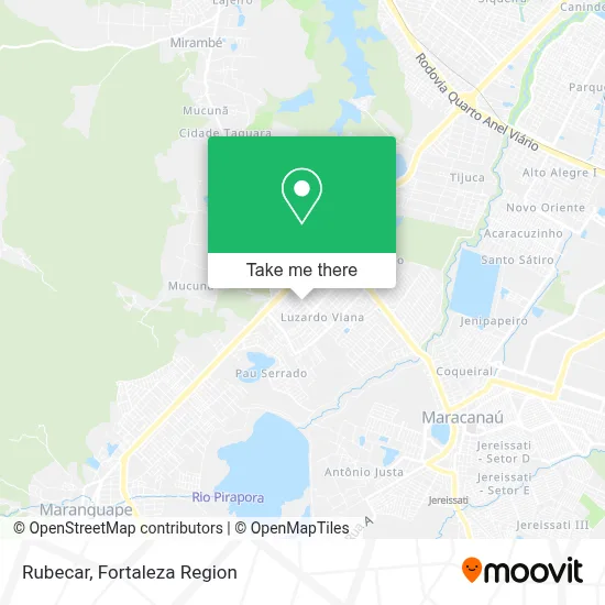 Rubecar map