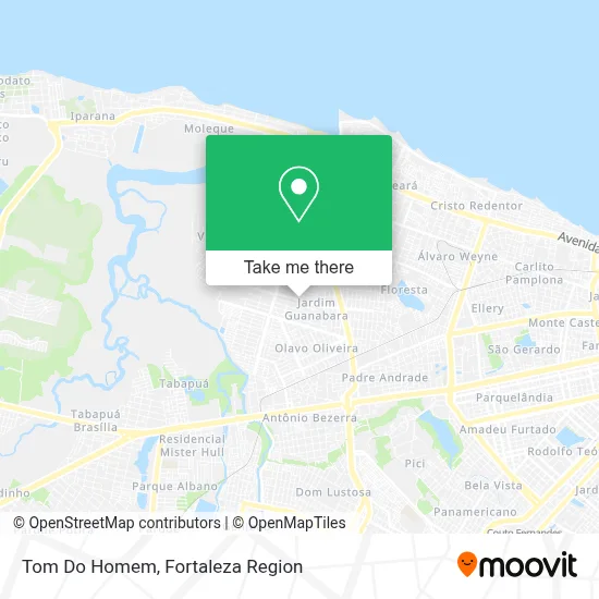 Tom Do Homem map
