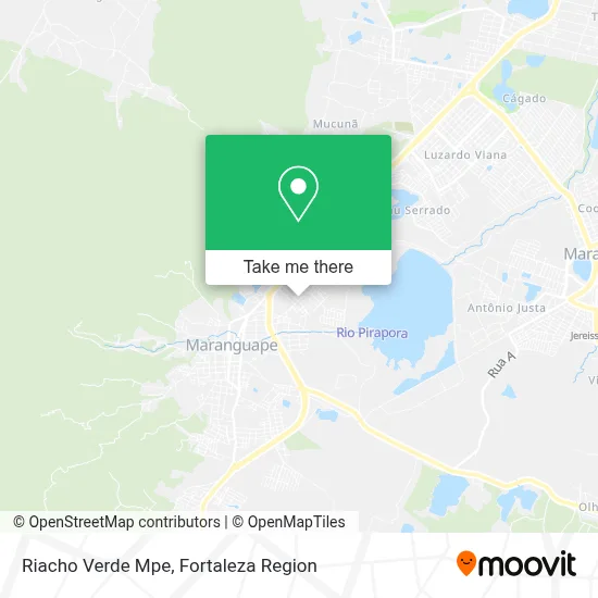 Riacho Verde Mpe map