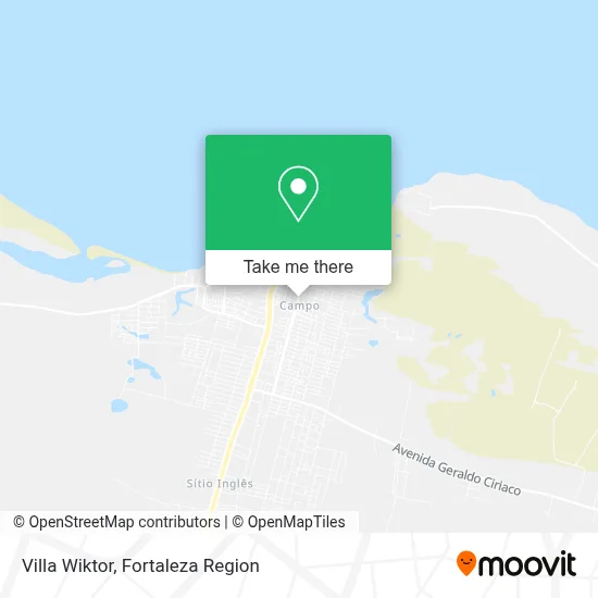 Villa Wiktor map