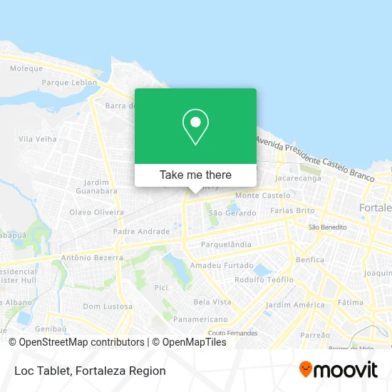 Loc Tablet map