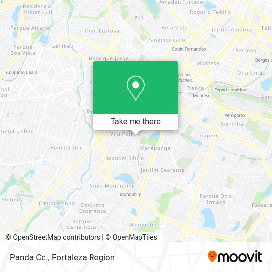 Panda Co. map