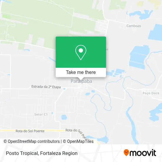 Posto Tropical map