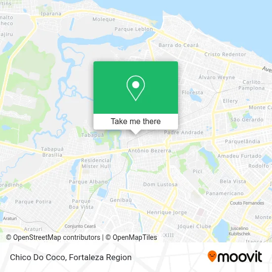 Chico Do Coco map