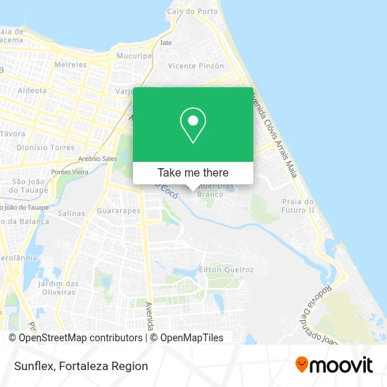 Sunflex map