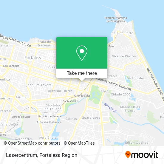 Lasercentrum map