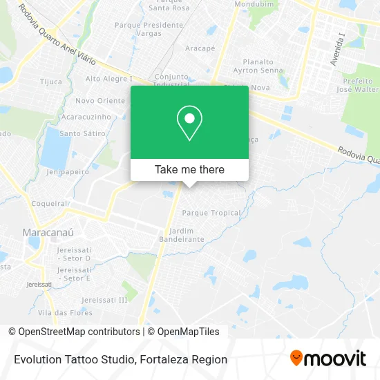 Evolution Tattoo Studio map