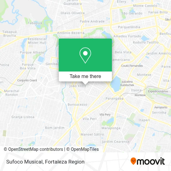 Sufoco Musical map