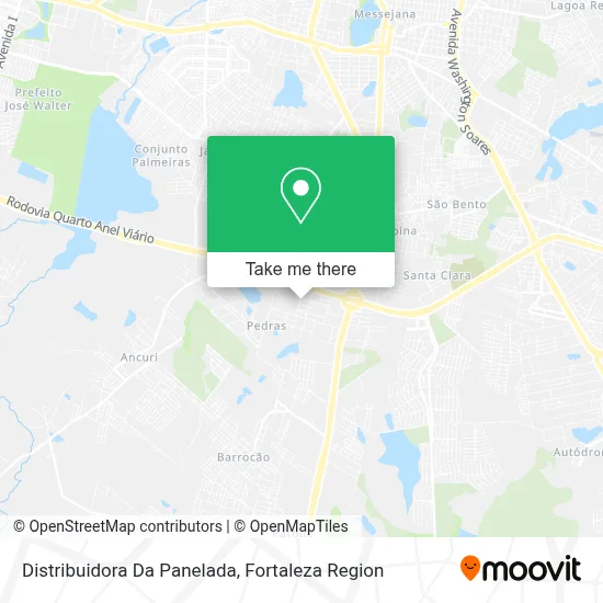 Distribuidora Da Panelada map
