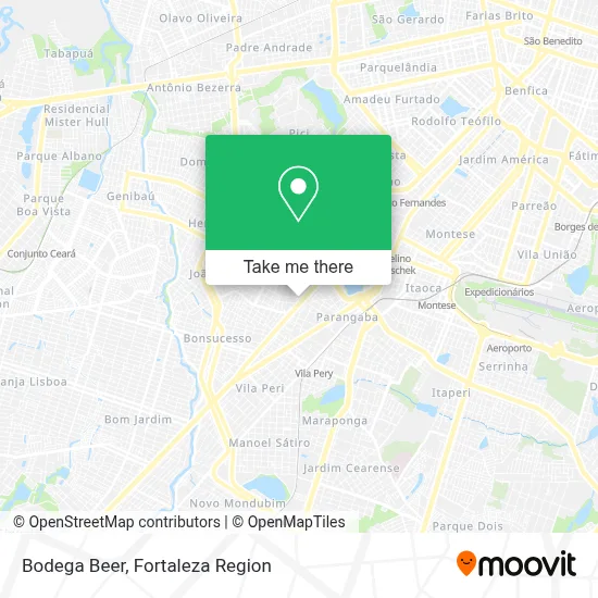 Bodega Beer map