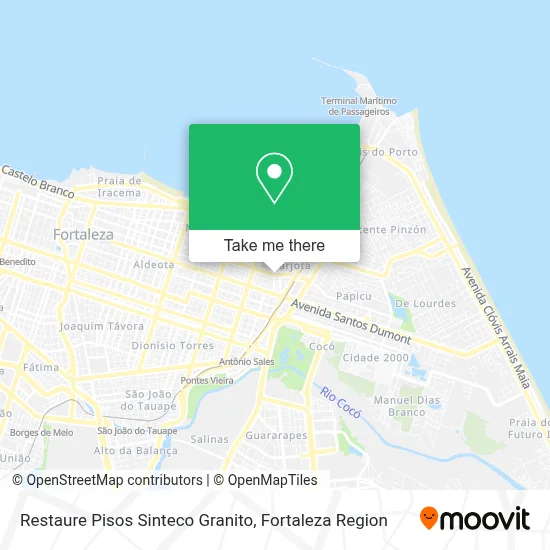Restaure Pisos Sinteco Granito map