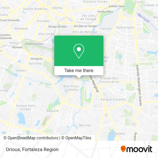 Orious map