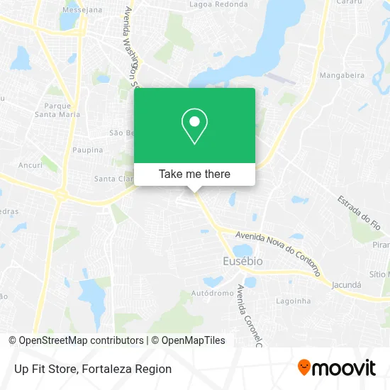 Up Fit Store map