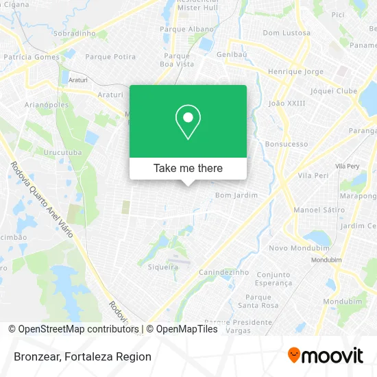 Bronzear map