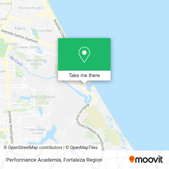 Performance Academia map
