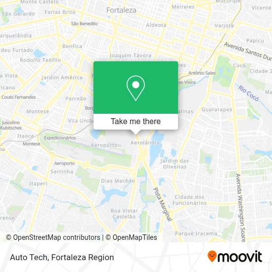 Auto Tech map