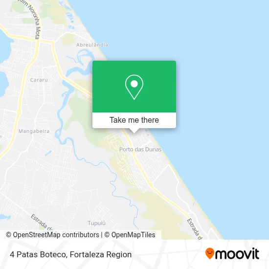 4 Patas Boteco map