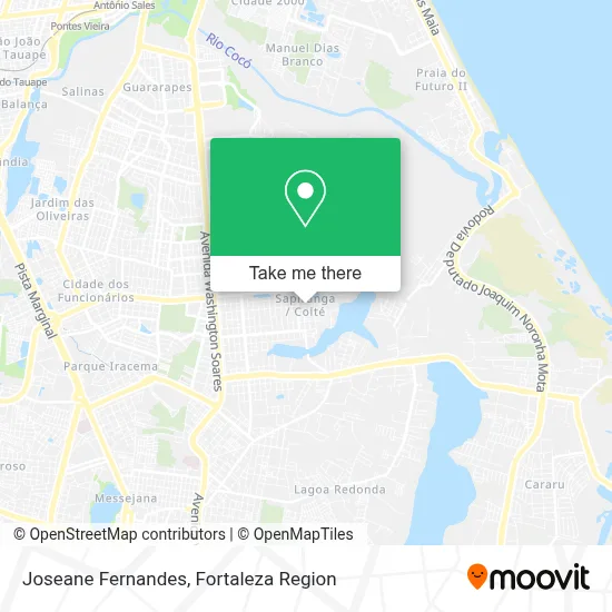 Joseane Fernandes map