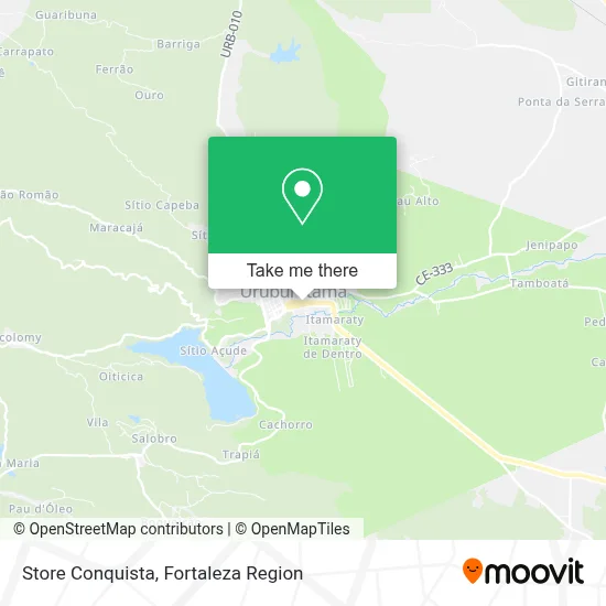 Store Conquista map