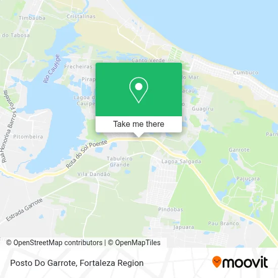 Posto Do Garrote map