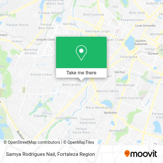 Samya Rodrigues Nail map