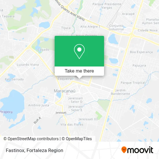 Fastinox map
