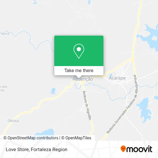 Love Store map