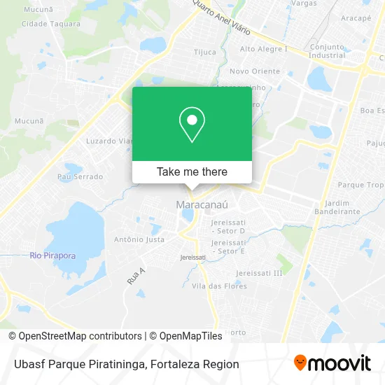 Ubasf Parque Piratininga map