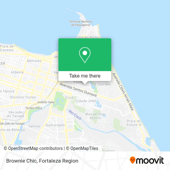 Brownie Chic map