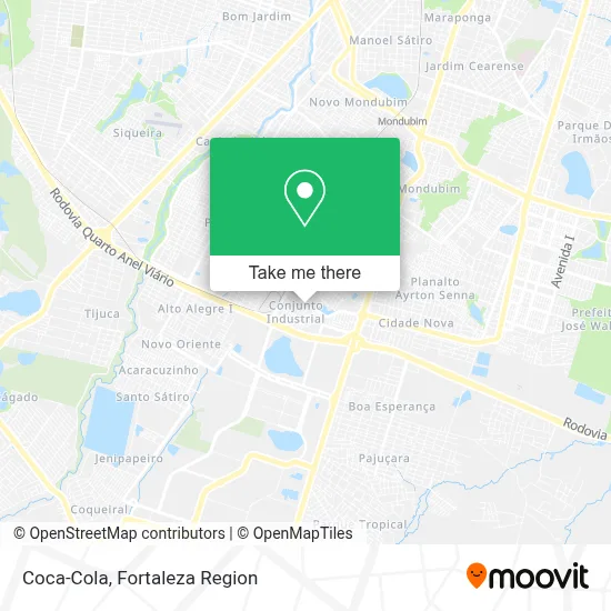 Coca-Cola map