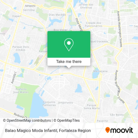 Balao Magico Moda Infantil map