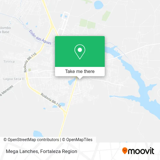 Mega Lanches map