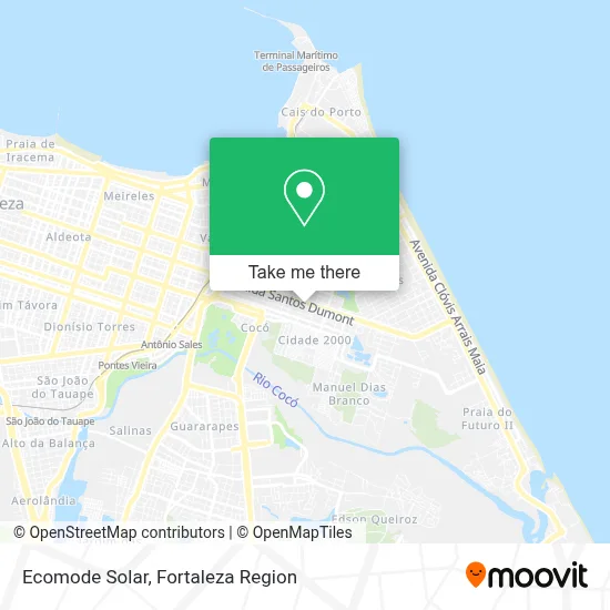 Ecomode Solar map