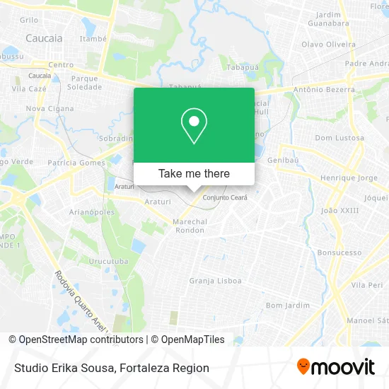 Studio Erika Sousa map