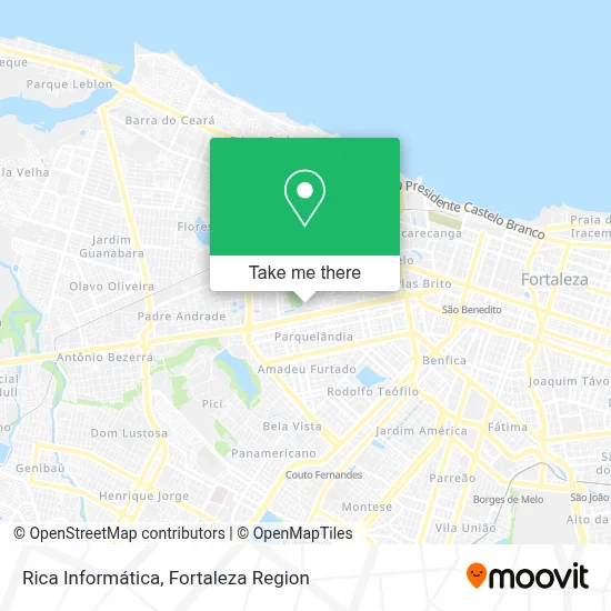 Rica Informática map