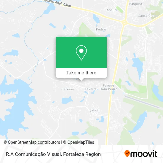 R.A Comunicação Visual map