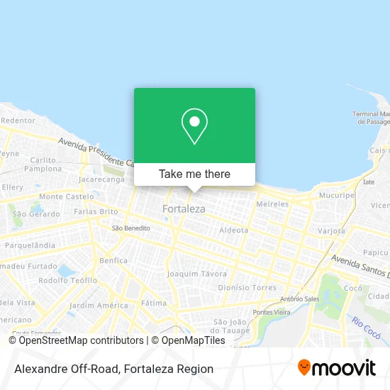 Alexandre Off-Road map