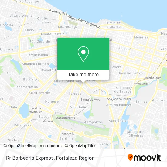 Rr Barbearia Express map