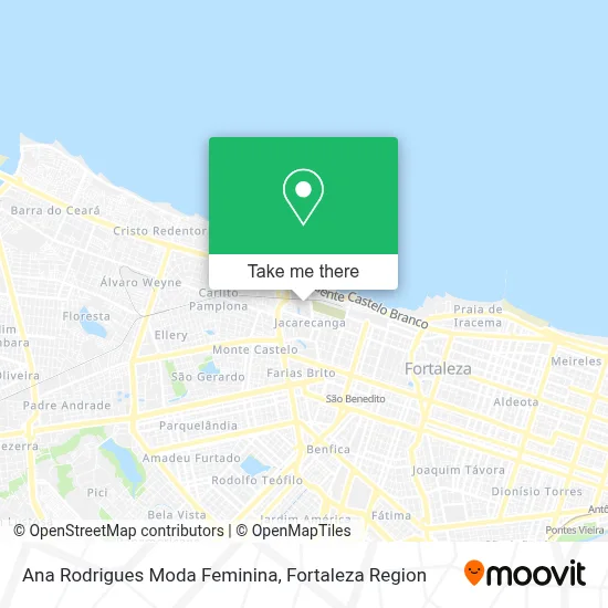 Ana Rodrigues Moda Feminina map