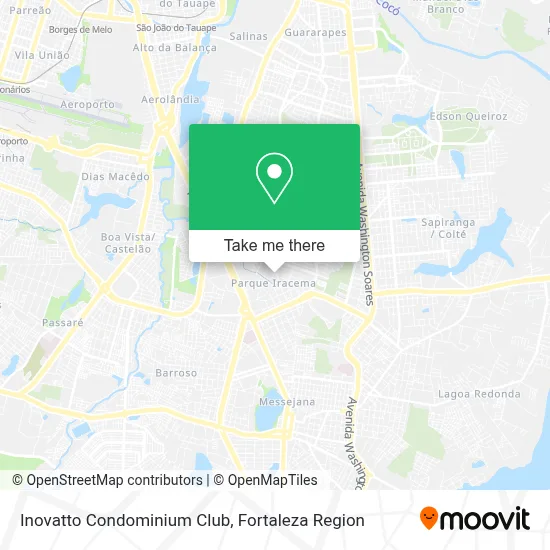 Inovatto Condominium Club map