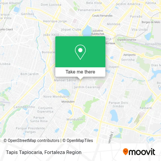 Tapis Tapiocaria map