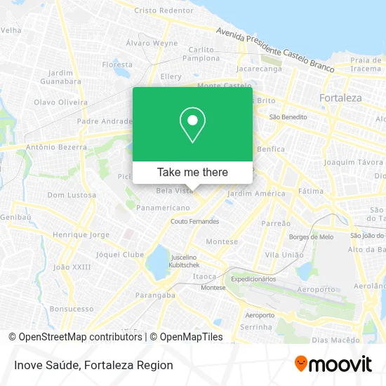 Inove Saúde map