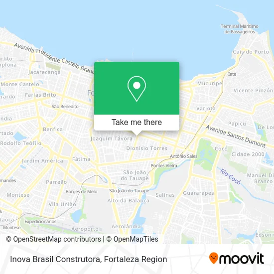 Inova Brasil Construtora map